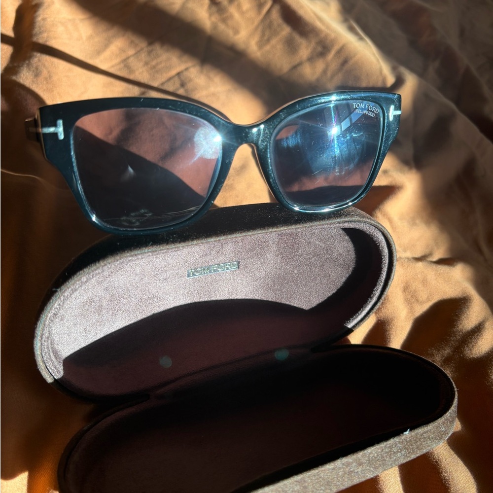 Tom ford Lauren Women's Black Cat-Eye Sunglasses